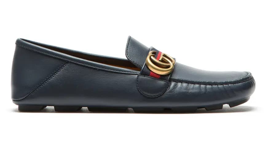 Giày Gucci Horsebit Loafers Moccasins Blue 450891-DTM10-4062 Giày Gucci Horsebit Loafers Moccasins Blue 450891-DTM10-4062