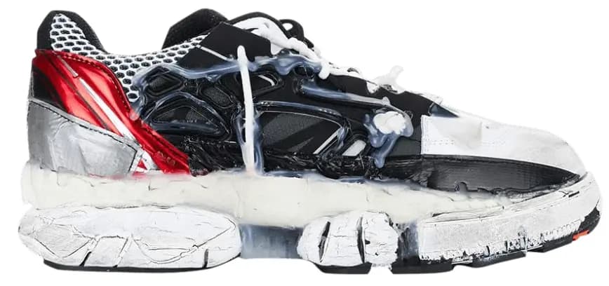 Giày Maison Margiela Fusion Low-Top 'Black White Red' S57WS0257P1878961 Giày Maison Margiela Fusion Low-Top 'Black White Red' S57WS0257P1878961