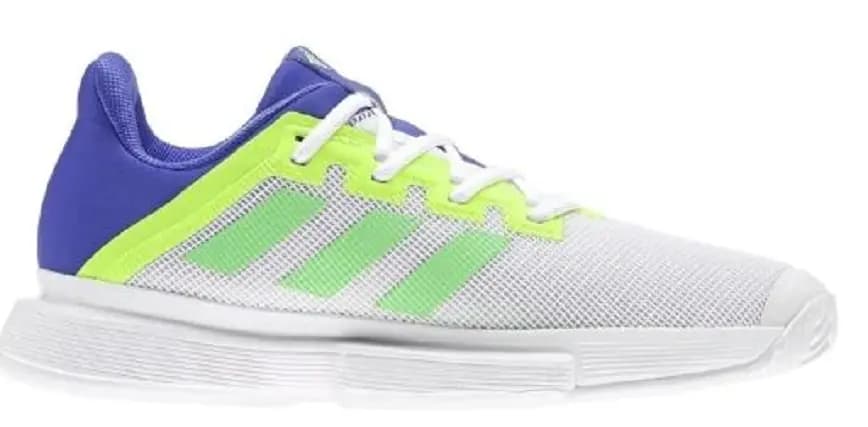 Giày Tennis Adidas Solematch Bounce Tokyo 'Neon Blue White' GY7644 Giày Tennis Adidas Solematch Bounce Tokyo 'Neon Blue White' GY7644