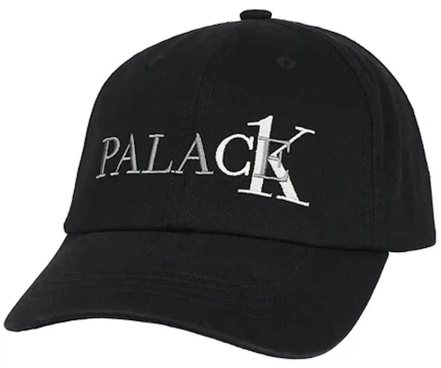 Mũ Palace x CK1 6-Panel 'Black' Mũ Palace x CK1 6-Panel 'Black'