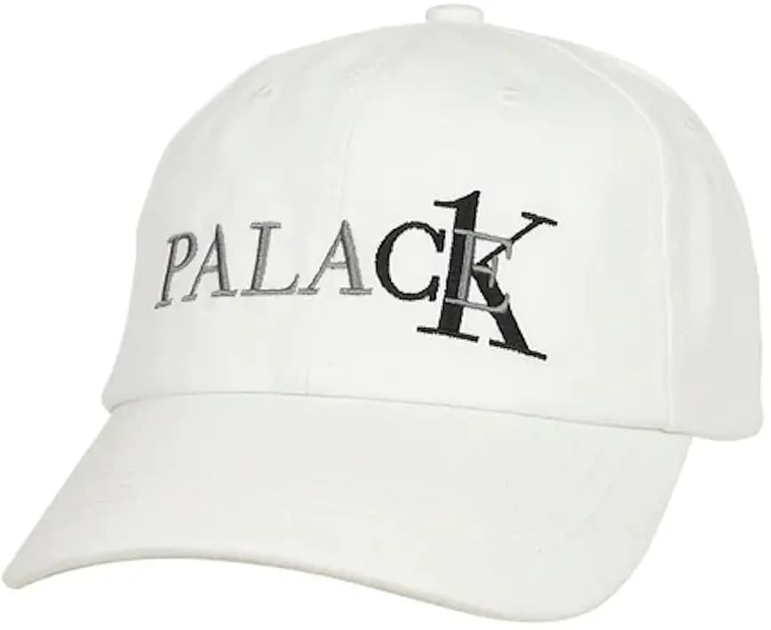 Mũ Palace x CK1 6-Panel Classic 'White' Mũ Palace x CK1 6-Panel Classic 'White'