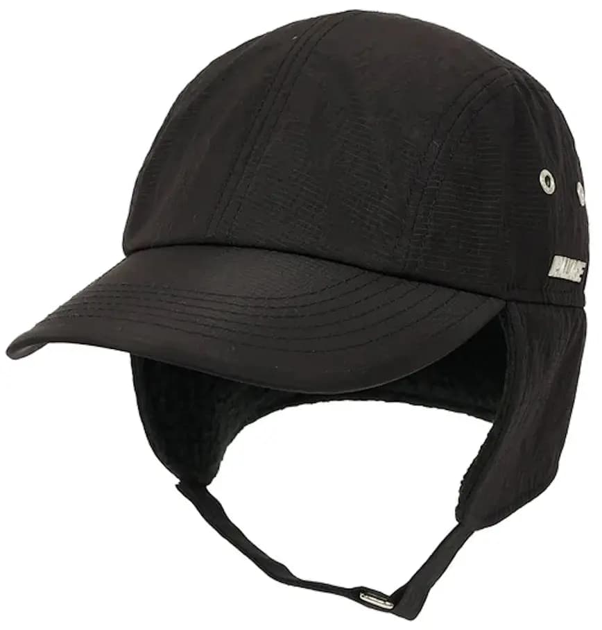 Mũ Palace Posh Earflap Cap 'Black' Mũ Palace Posh Earflap Cap 'Black'
