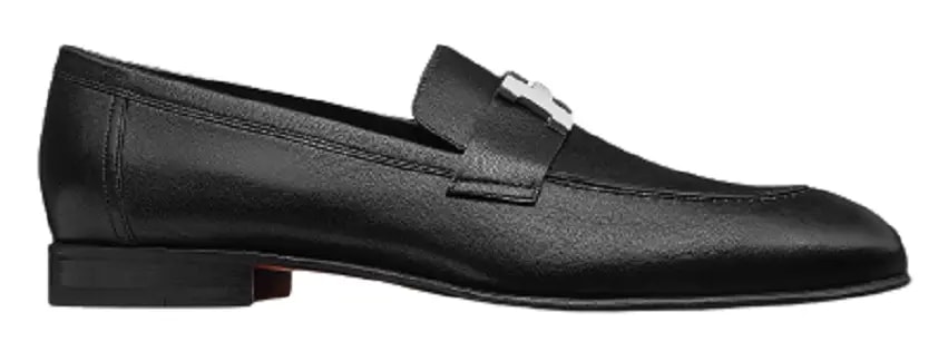 Giày Hermes Wmns Paris Loafers Black Silver HR20210208 — kich-thuoc: 37.5 Giày Hermes Wmns Paris Loafers Black Silver HR20210208 — kich-thuoc: 37.5