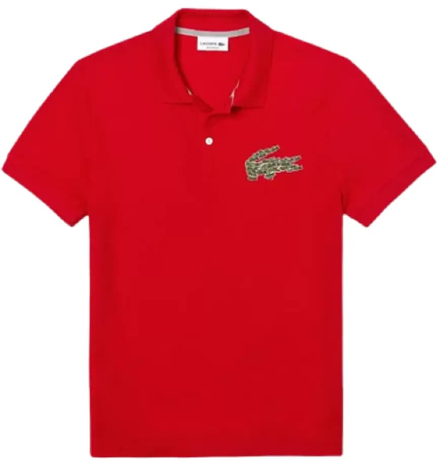 Áo Lacoste Cotton Pique Polo Shirt Red PH8571240 Áo Lacoste Cotton Pique Polo Shirt Red PH8571240