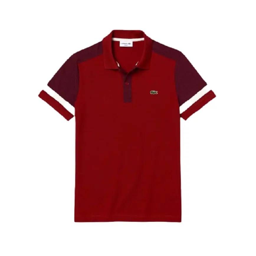 Áo Lacoste Polo Slim fit Stretch Pique Bordeaux PH8743-51-1EJ — kich-thuoc: L Áo Lacoste Polo Slim fit Stretch Pique Bordeaux PH8743-51-1EJ — kich-thuoc: L