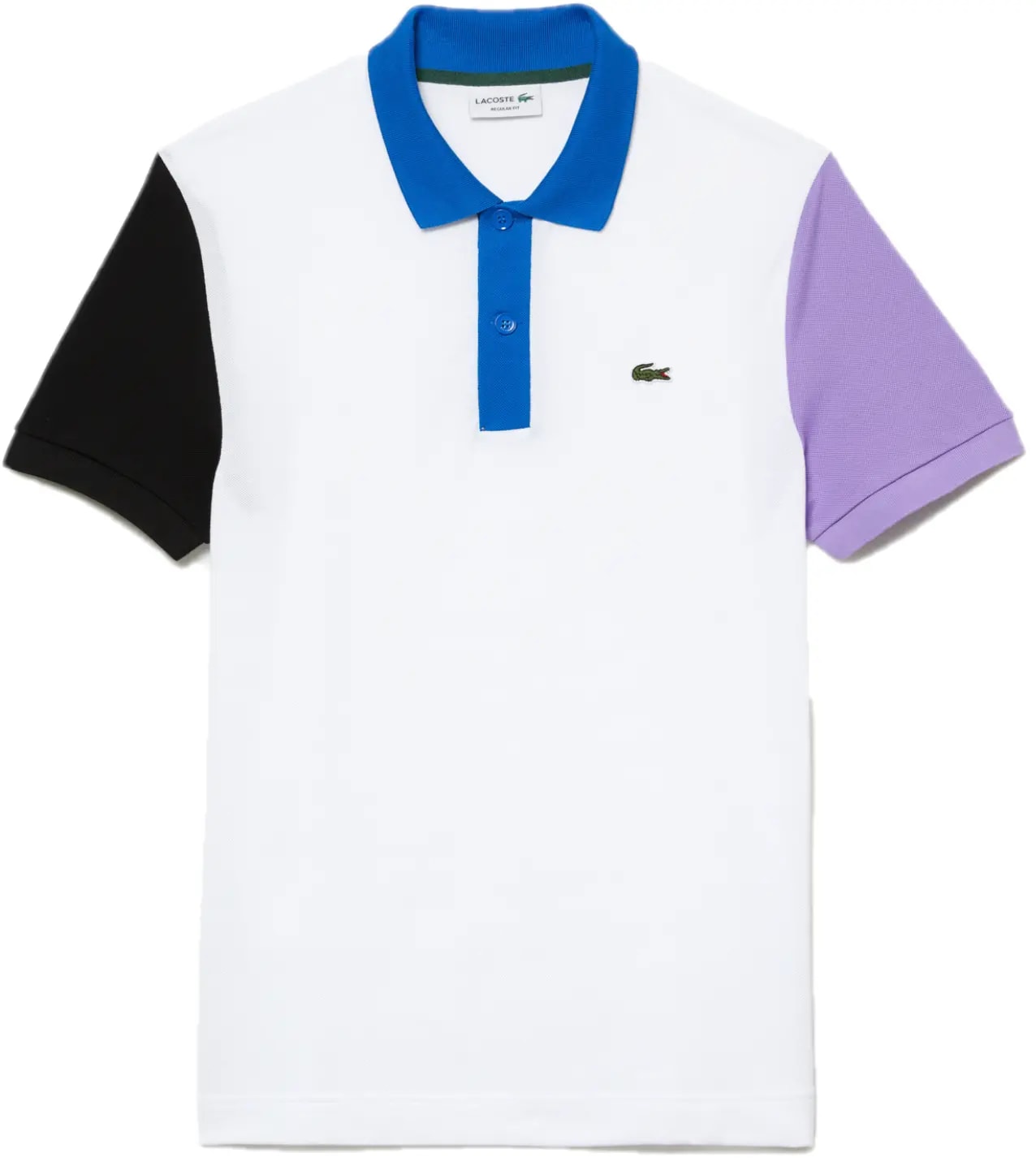 Áo Lacoste Colour Block Petit Piqué 'White Black' PH9536-LUC — kich-thuoc: M Áo Lacoste Colour Block Petit Piqué 'White Black' PH9536-LUC — kich-thuoc: M