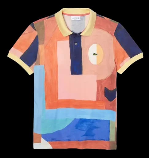 Áo Men’s Lacoste Regular Fit Paint Print Cotton Piqué Polo Shirt PH9707-00 Áo Men’s Lacoste Regular Fit Paint Print Cotton Piqué Polo Shirt PH9707-00