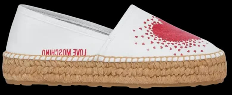 Giày Love Moschino Exploding Heart 'White' JA10023G1EIA0100 Giày Love Moschino Exploding Heart 'White' JA10023G1EIA0100