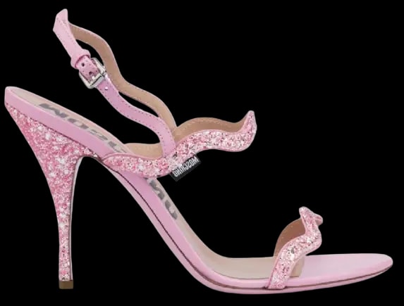 Giày Cao Gót Moschino Ric Rac High-heeled Glitter 'Pink' MA1656AC0EMJV600 — kich-thuoc: lien-he-order Giày Cao Gót Moschino Ric Rac High-heeled Glitter 'Pink' MA1656AC0EMJV600 — kich-thuoc: lien-he-order