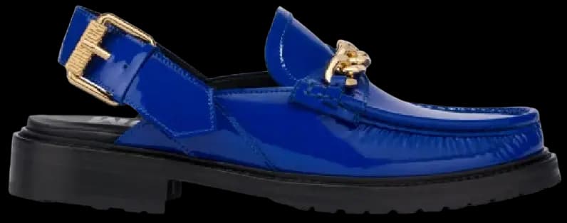 Giày Moschino Metal Chain Patent 'Electric Blue' MB10123J0EGK0705 Giày Moschino Metal Chain Patent 'Electric Blue' MB10123J0EGK0705