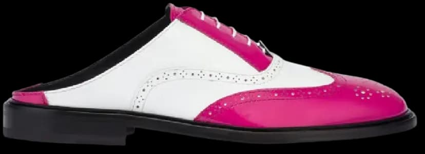 Giày Moschino Brogue Open Oxford 'Fuchsia' MB10203C0EGK160A Giày Moschino Brogue Open Oxford 'Fuchsia' MB10203C0EGK160A