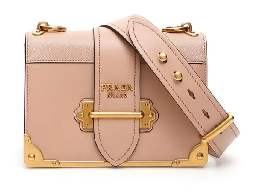 Túi Prada Cahier Pink Tote Shoulder Bag 1BD045-2BB0-F0236 Túi Prada Cahier Pink Tote Shoulder Bag 1BD045-2BB0-F0236