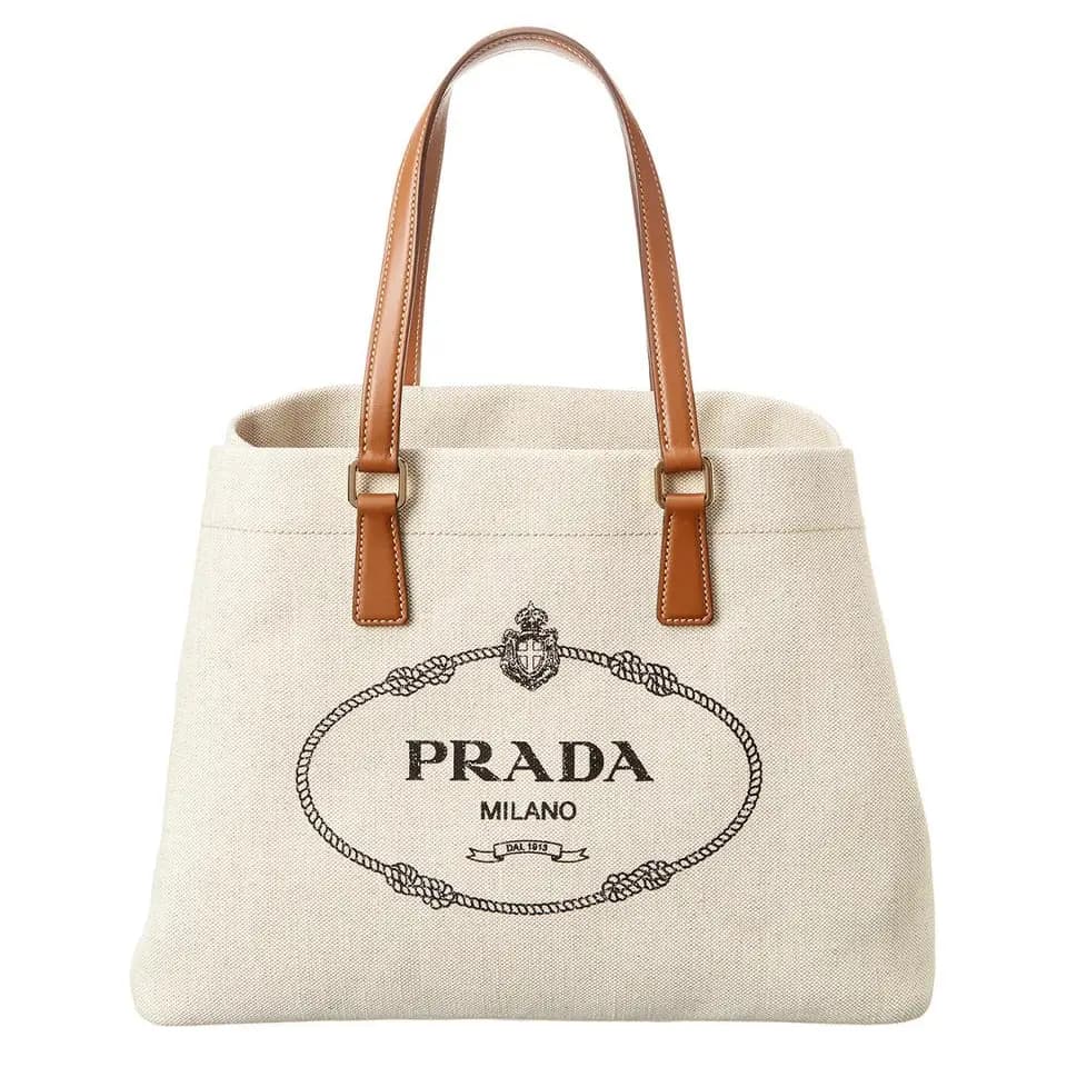 Túi Prada Women's Canvas Shopper Shoulder Bag 1BG355-2DLI-F0A5T Túi Prada Women's Canvas Shopper Shoulder Bag 1BG355-2DLI-F0A5T