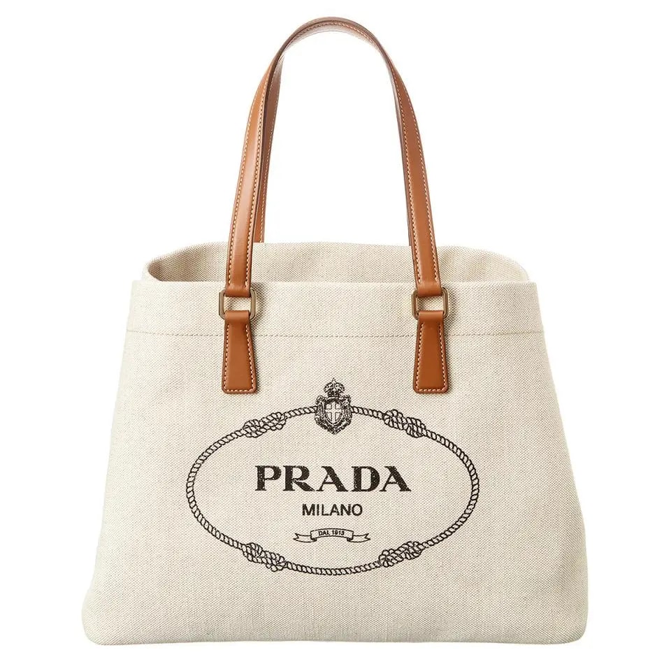 Túi Prada Women's Canvas Shopper Shoulder Bag 1BG355-2DLI-F0A5T Túi Prada Women's Canvas Shopper Shoulder Bag 1BG355-2DLI-F0A5T