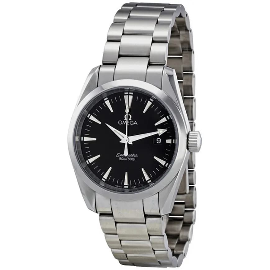 Đồng Hồ Omega Seamaster Aqua Terra Chronometer 'Black' 2518-50 Đồng Hồ Omega Seamaster Aqua Terra Chronometer 'Black' 2518-50