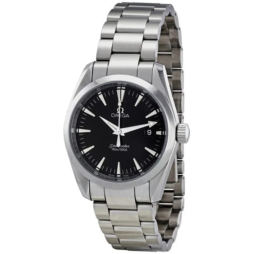 Đồng Hồ Omega Seamaster Aqua Terra Chronometer 'Black' 2518-50 Đồng Hồ Omega Seamaster Aqua Terra Chronometer 'Black' 2518-50