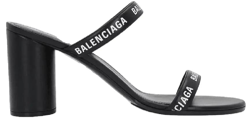 Giày Balenciaga Logo Round Sandals 'Black' 695001-WCAE1-1090 Giày Balenciaga Logo Round Sandals 'Black' 695001-WCAE1-1090
