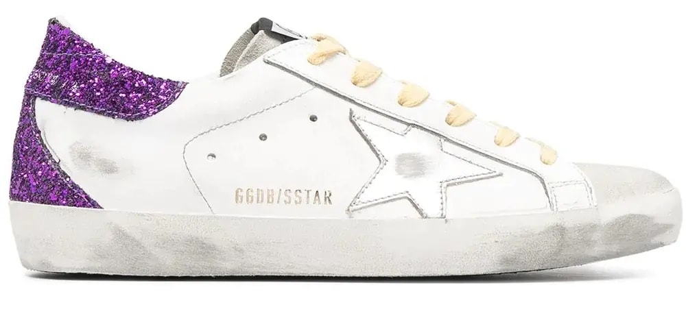 Giày Golden Goose Superstar 'Purple Glitter' GWF00102-F000251-10256 — kich-thuoc: 36 Giày Golden Goose Superstar 'Purple Glitter' GWF00102-F000251-10256 — kich-thuoc: 36