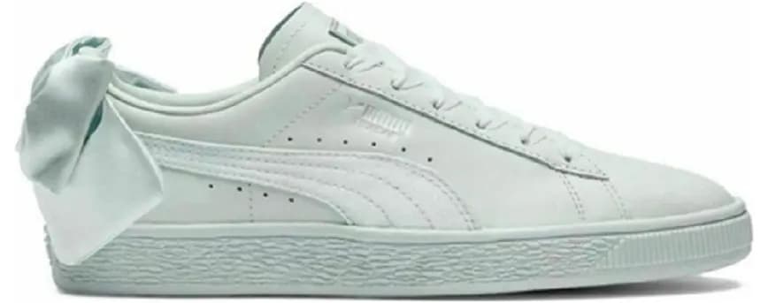 Giày Puma Wmns Basket Bow Blue Flower 367319-03 Giày Puma Wmns Basket Bow Blue Flower 367319-03