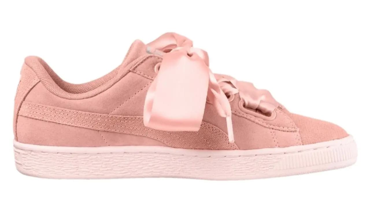 Giày Puma Suede Heart Pebble " Particle Pink" 365210-01 Giày Puma Suede Heart Pebble " Particle Pink" 365210-01