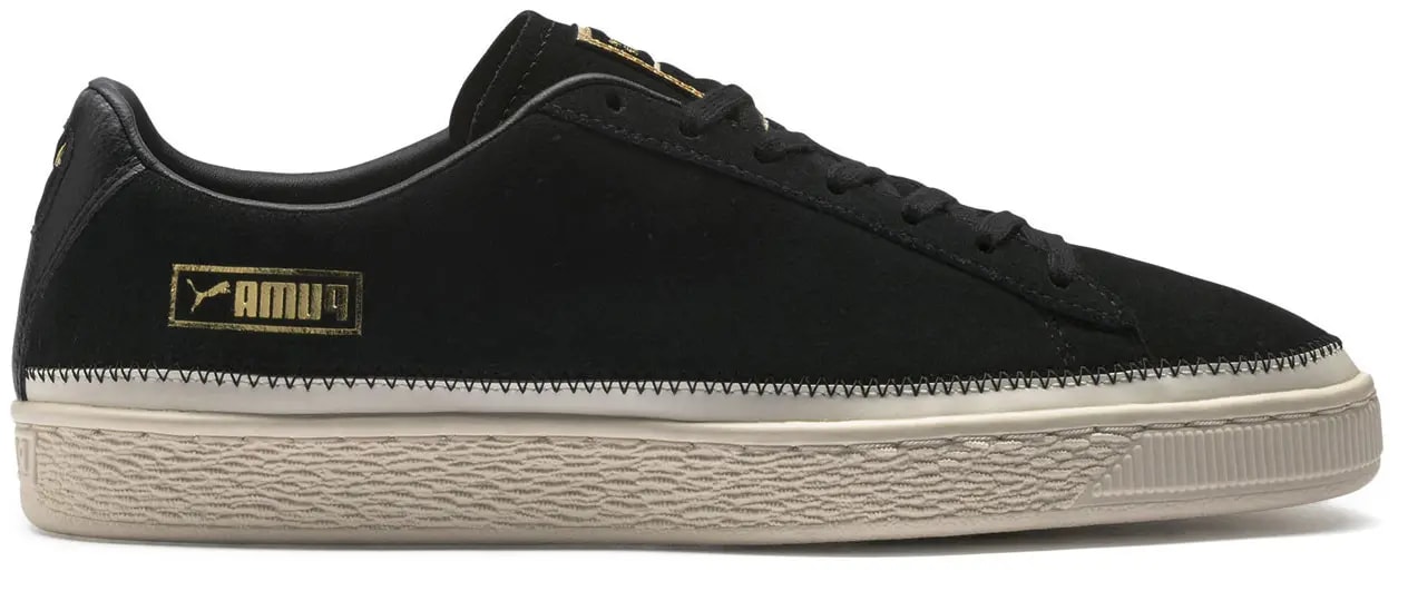 Giày Puma Suede Trim 'Black White' 369639-01 — kich-thuoc: 36 Giày Puma Suede Trim 'Black White' 369639-01 — kich-thuoc: 36