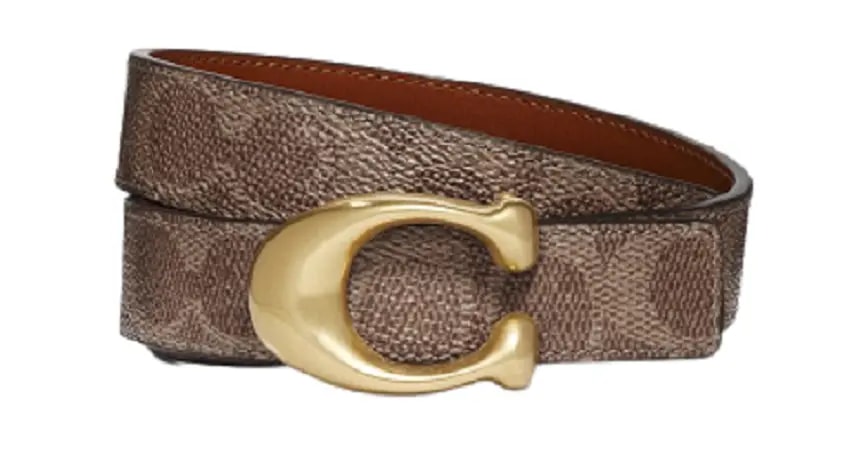 Thắt Lưng Coach Signature Buckle Belt 25MM 78173 B4NQ4 Thắt Lưng Coach Signature Buckle Belt 25MM 78173 B4NQ4