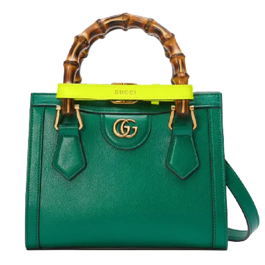 Túi Gucci Diana Mini Tote Emerald Green 655661-17QDT-3177 Túi Gucci Diana Mini Tote Emerald Green 655661-17QDT-3177