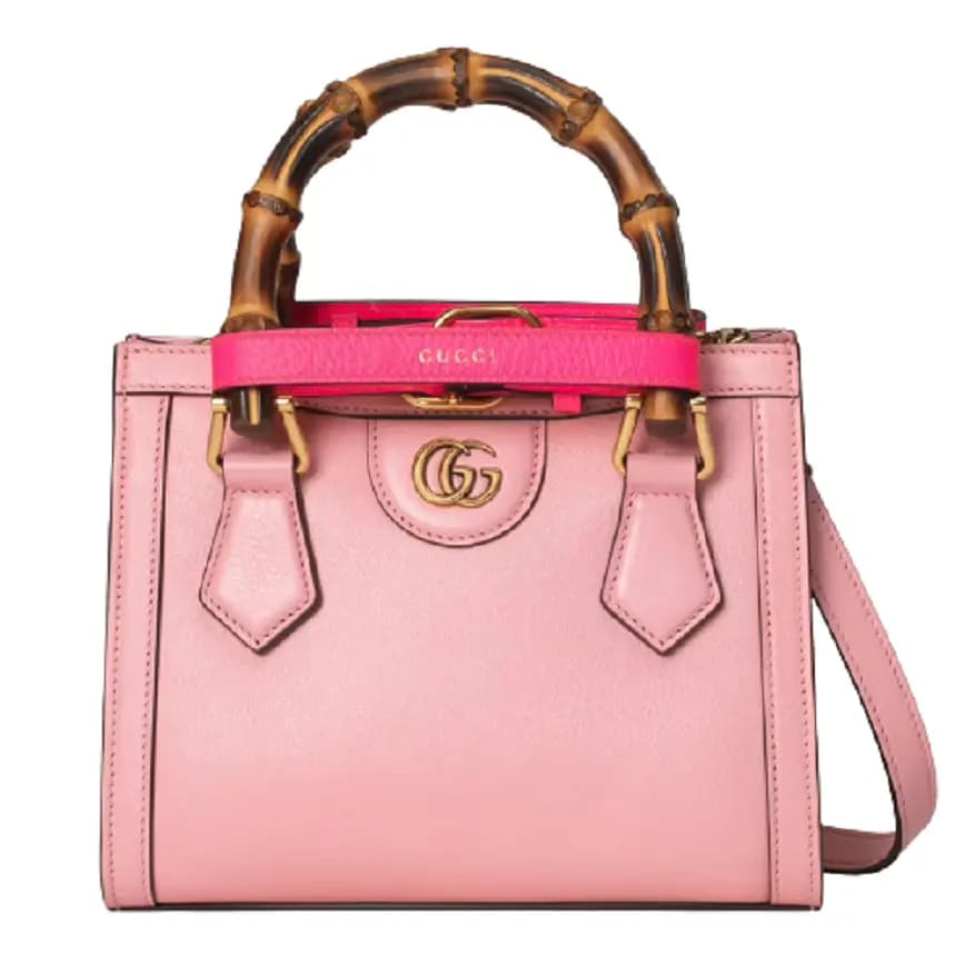 Túi Gucci Diana Mini Tote Pastel Pink Leather 655661-17QDT-5378 Túi Gucci Diana Mini Tote Pastel Pink Leather 655661-17QDT-5378