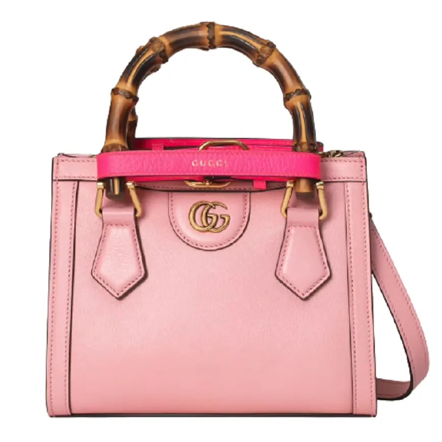 Túi Gucci Diana Mini Tote Pastel Pink Leather 655661-17QDT-5378 Túi Gucci Diana Mini Tote Pastel Pink Leather 655661-17QDT-5378