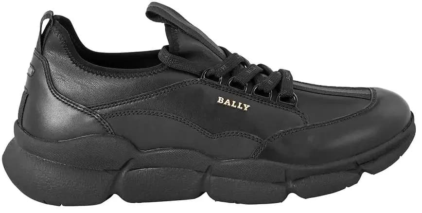 Giày Bally Leather Lace-up Trainers 'Black' 600665 24546 F000 Giày Bally Leather Lace-up Trainers 'Black' 600665 24546 F000