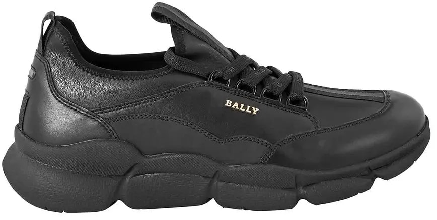 Giày Bally Leather Lace-up Trainers 'Black' 600665 24546 F000 — kich-thuoc: lien-he-order Giày Bally Leather Lace-up Trainers 'Black' 600665 24546 F000 — kich-thuoc: lien-he-order