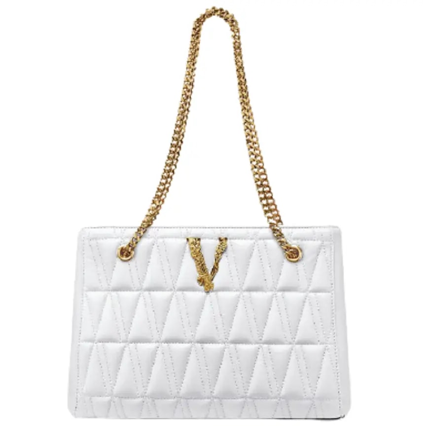 Túi Versace Virtus Quilted Small Tote White DBFH778-DNATRS-1W00V — kich-thuoc: lien-he-order Túi Versace Virtus Quilted Small Tote White DBFH778-DNATRS-1W00V — kich-thuoc: lien-he-order