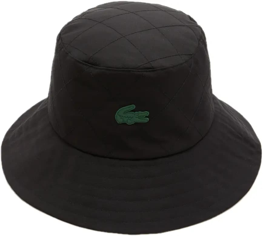 Mũ Lacoste Quilted Nylon Bucket 'Black' RK1783-52N-031 Mũ Lacoste Quilted Nylon Bucket 'Black' RK1783-52N-031
