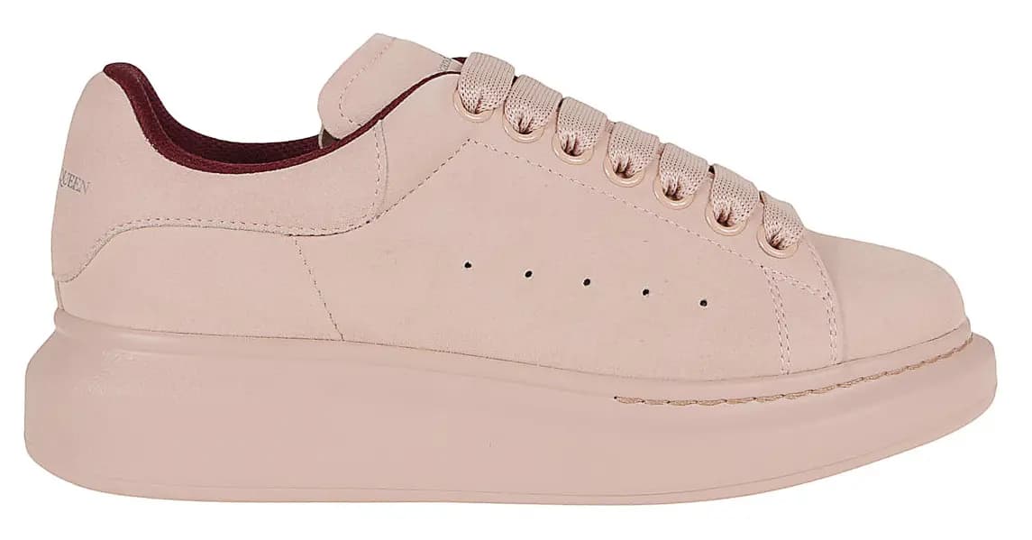 Giày Alexander McQueen Oversize Smooth Leather Sneakers 634138-WHV67-5734 Giày Alexander McQueen Oversize Smooth Leather Sneakers 634138-WHV67-5734