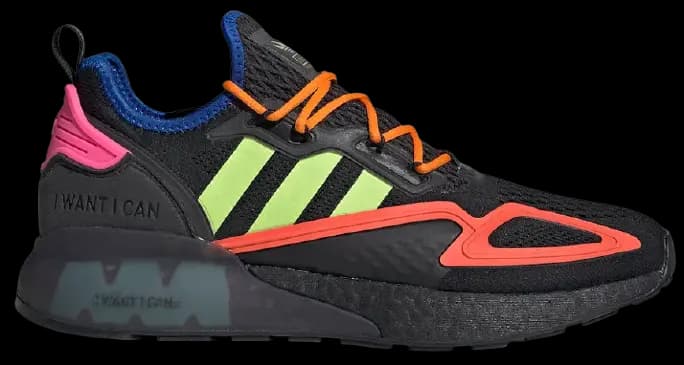 Giày Adidas ZX 2K Boost 'Black Solar Red' FY4005 Giày Adidas ZX 2K Boost 'Black Solar Red' FY4005