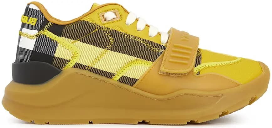 Giày Burberry Check Ramsey 'Yellow' 8055897 Giày Burberry Check Ramsey 'Yellow' 8055897