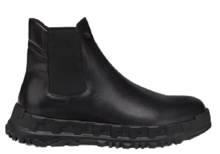 Giày Versace Greca Rhegis Leather Boots Black DSU8206-D60VG-D41 Giày Versace Greca Rhegis Leather Boots Black DSU8206-D60VG-D41