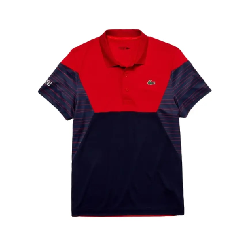 Áo Lacoste Polo Tennis Pique Red Navy DH8488-51-GLY — tieu-de: lien-he-order Áo Lacoste Polo Tennis Pique Red Navy DH8488-51-GLY — tieu-de: lien-he-order