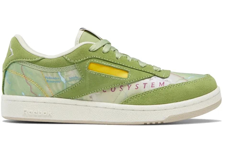 Giày Reebok Club C GS National Geographic Guard Green GY6168 Giày Reebok Club C GS National Geographic Guard Green GY6168