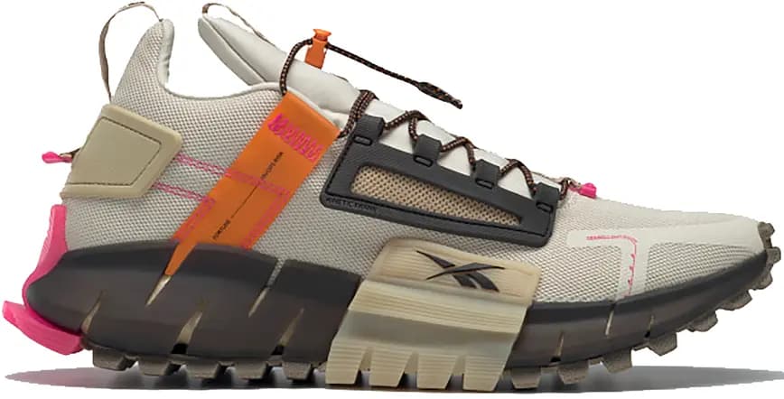 Giày Reebok Zig Kinetica Edge 'Alabaster Orange Pink' FV3835 Giày Reebok Zig Kinetica Edge 'Alabaster Orange Pink' FV3835