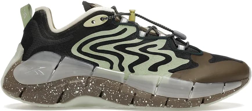 Giày Reebok Zig Kinetica II Brain Dead 'Grey Green' S23891 Giày Reebok Zig Kinetica II Brain Dead 'Grey Green' S23891