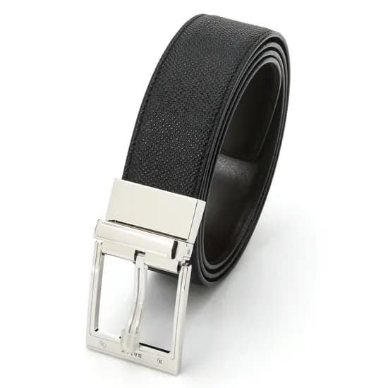 Thắt Lưng Bally Cutting Belt 35 'Black Brown' Thắt Lưng Bally Cutting Belt 35 'Black Brown'