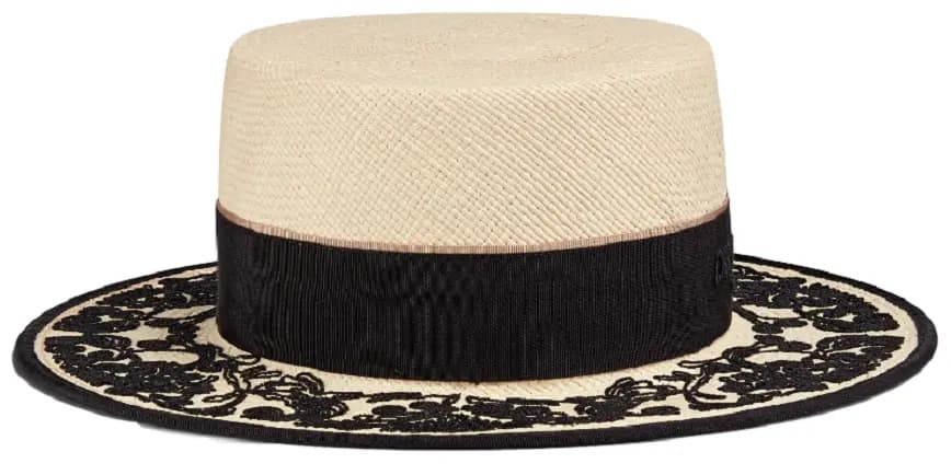 Mũ Dior Odeo Small Brim Hat 'Natural Straw' 31ORN966X185-C160 Mũ Dior Odeo Small Brim Hat 'Natural Straw' 31ORN966X185-C160