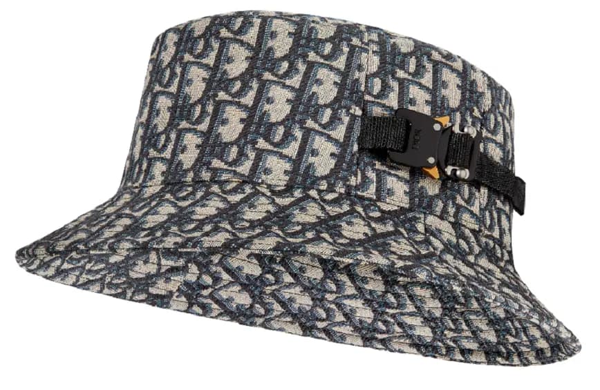 Mũ Dior Oblique Bucket Hat 'Navy Beige Jacquard' 293C906G5763-C189 Mũ Dior Oblique Bucket Hat 'Navy Beige Jacquard' 293C906G5763-C189
