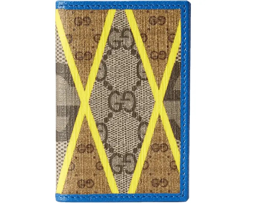 Ví Gucci GG Rhombus Print Card Case 'Multicolor' 699267-FAAYB-9798 — kich-thuoc: 7cm-x-10-5cm Ví Gucci GG Rhombus Print Card Case 'Multicolor' 699267-FAAYB-9798 — kich-thuoc: 7cm-x-10-5cm