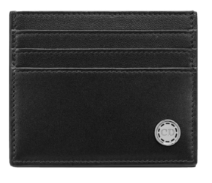 Ví Dior Card Holder 'Black CD Button' 2LECH135CDB-H00N Ví Dior Card Holder 'Black CD Button' 2LECH135CDB-H00N