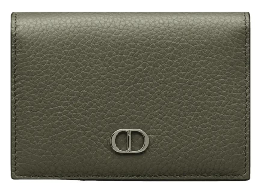 Ví Dior Business Card Holder 'Olive CD Icon' 2ESCH136CDI-H635 Ví Dior Business Card Holder 'Olive CD Icon' 2ESCH136CDI-H635