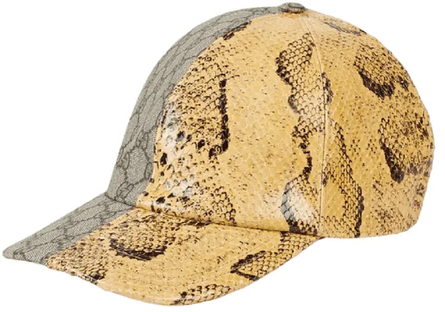 Mũ Gucci GG Supreme Python Baseball 'Beige Ebony' 727462-4HAVF-9775 Mũ Gucci GG Supreme Python Baseball 'Beige Ebony' 727462-4HAVF-9775