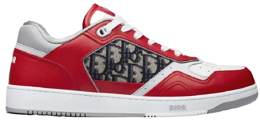 Giày Dior B27 Low 'Red Gray Dior' 3SN272ZIR-H360 — kich-thuoc: 39 Giày Dior B27 Low 'Red Gray Dior' 3SN272ZIR-H360 — kich-thuoc: 39
