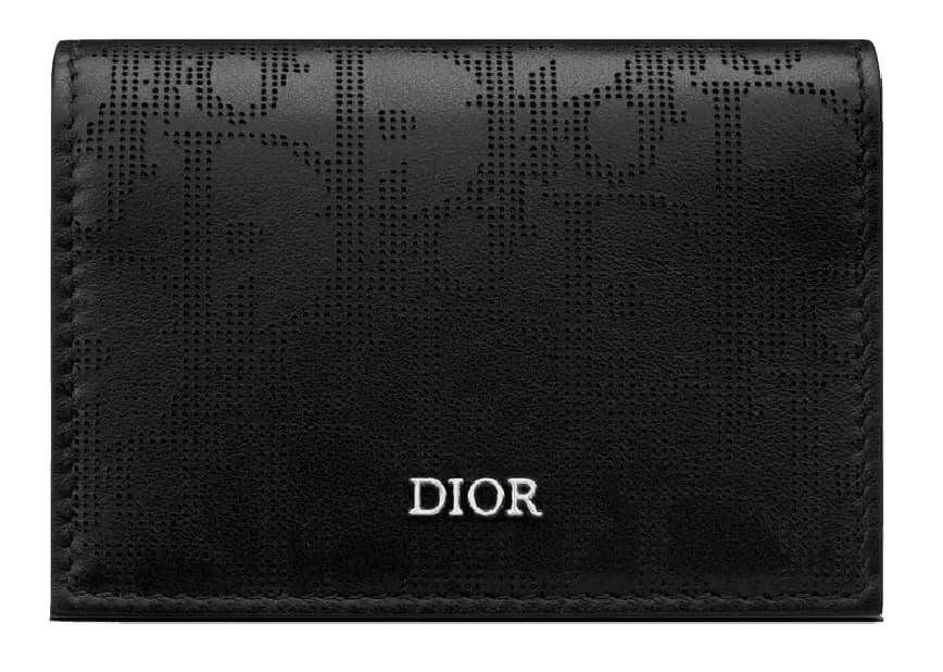 Ví Dior Business Card Holder 'Black Oblique' 2ESCH136VPD-H03E Ví Dior Business Card Holder 'Black Oblique' 2ESCH136VPD-H03E
